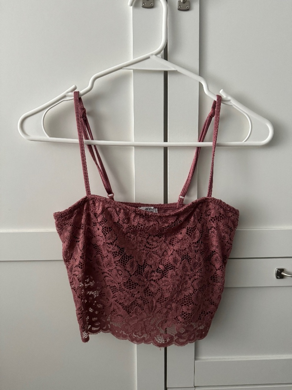 Rose and Lace Crop Top
